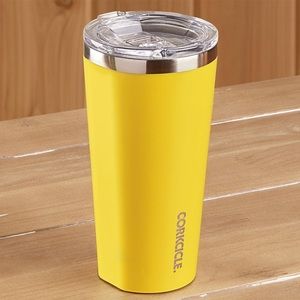 24oz Corkcicle tumbler in Lemonade